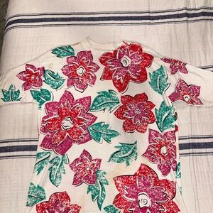 Vintage Floral Print T-Shirt